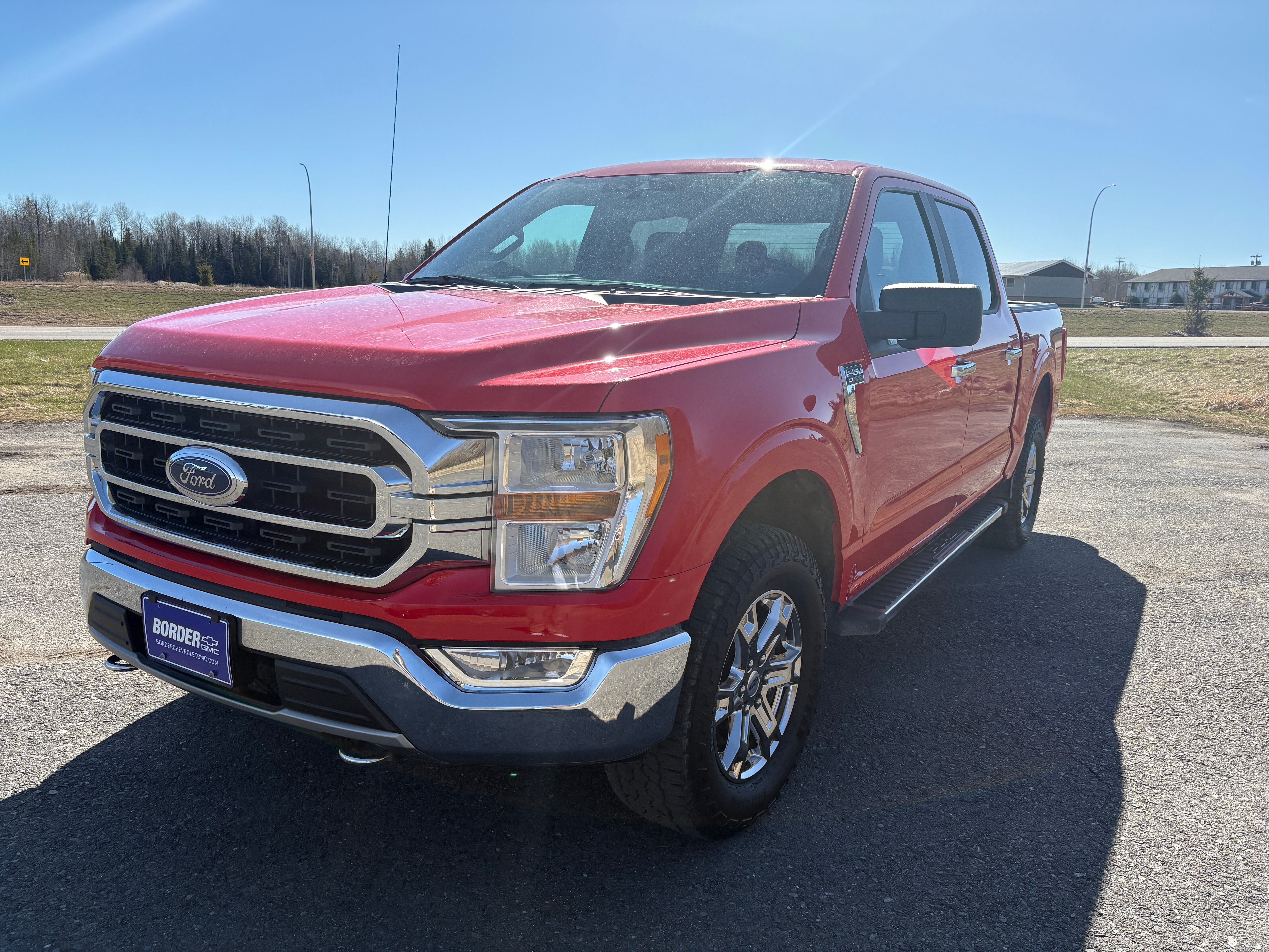 2021 Ford F-150 XL in None — front three-quarter view
