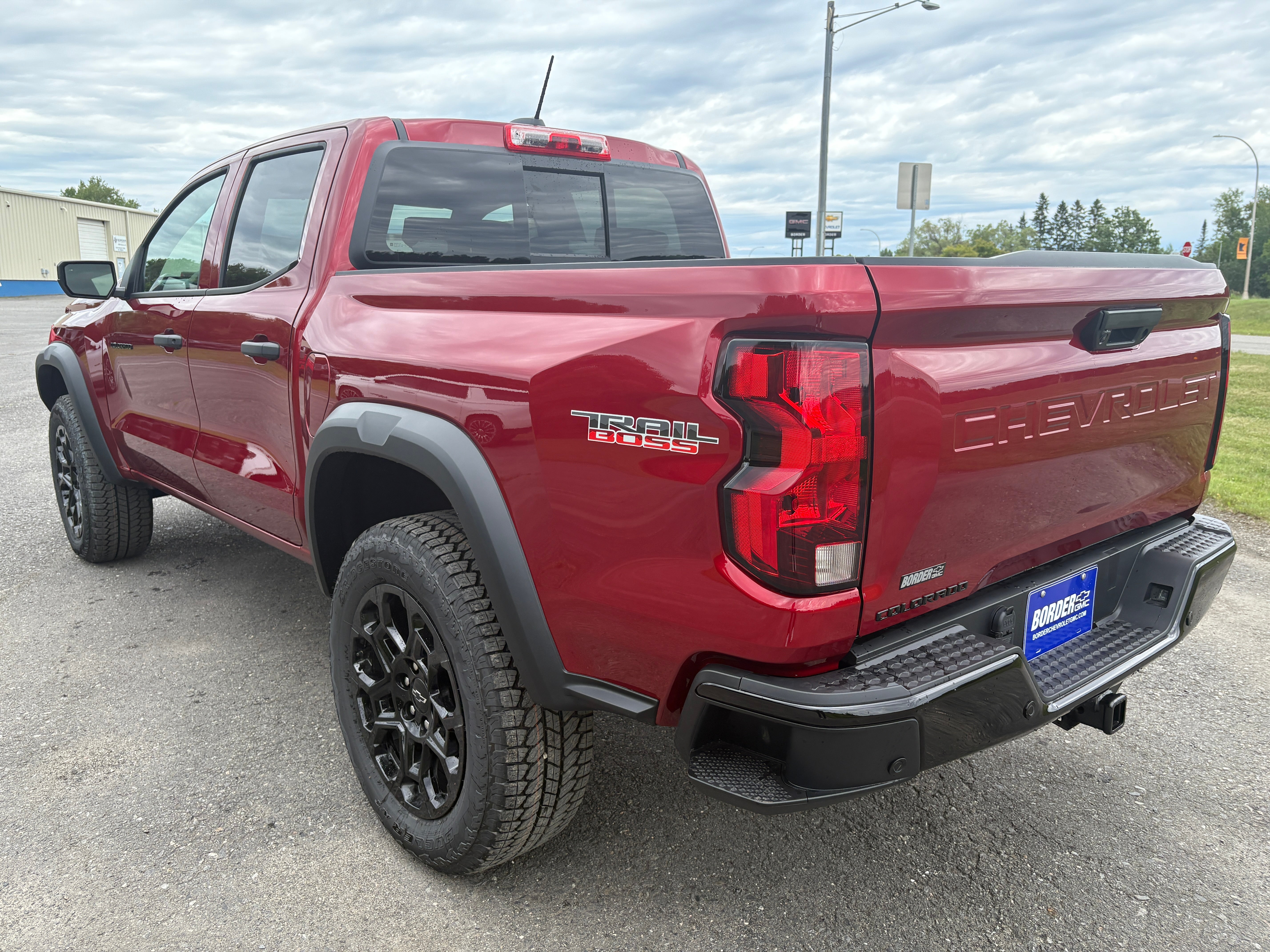 2026 Chevrolet Colorado — rear three-quarter view
